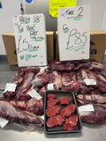 Full beef fillets 1.5kg 2 for £85