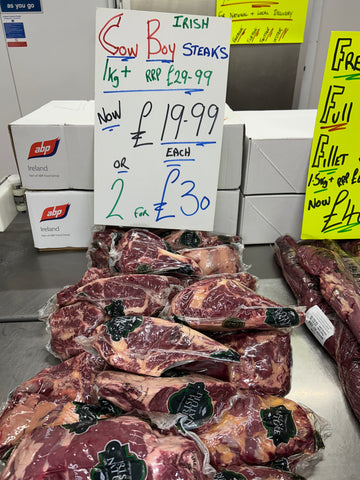 Cowboy steaks 2x 1kg