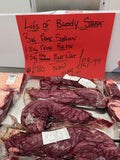 Loads of bloody steak