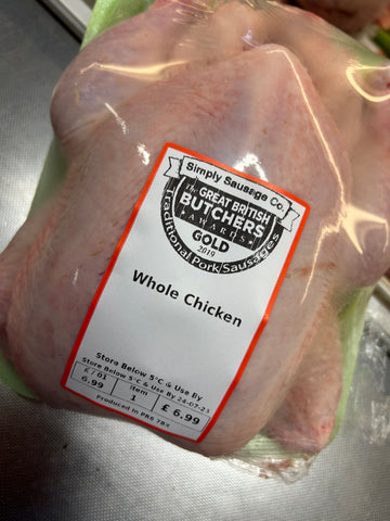 Whole chicken 1.5kg